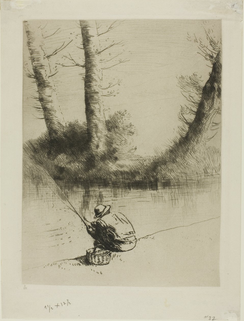 Paaldraaier door Alphonse Legros