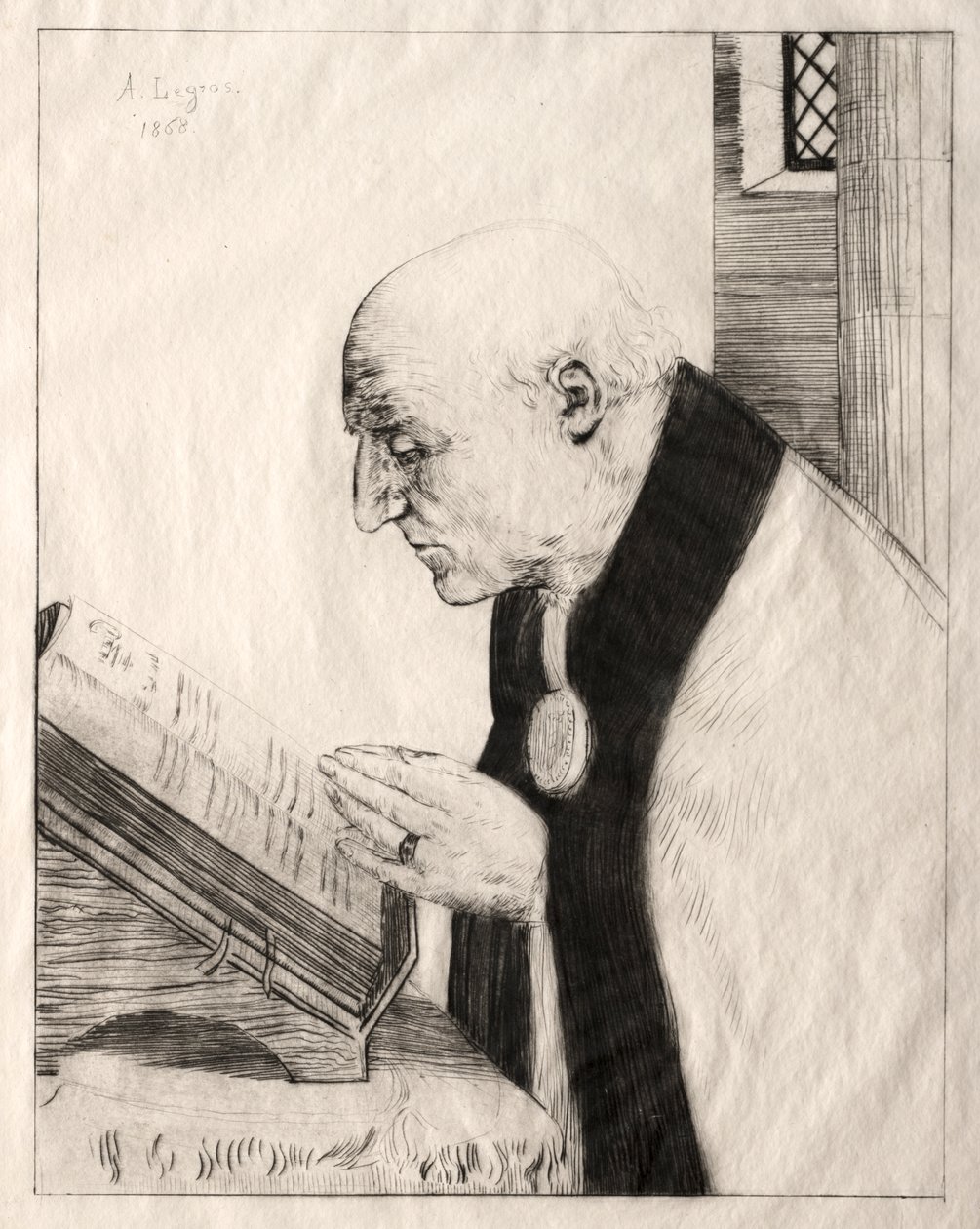 Het Officie Lezen door Alphonse Legros