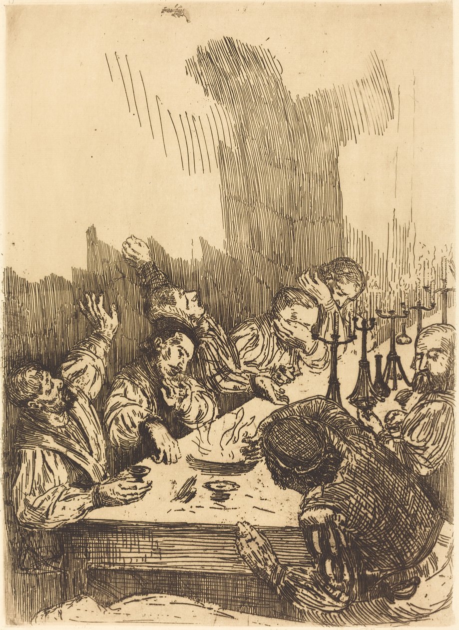 Schaduw Ombre door Alphonse Legros