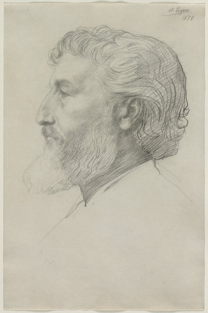 Sir Frederick Leighton door Alphonse Legros