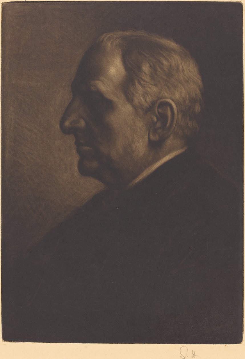 Sir Seymour Haden door Alphonse Legros