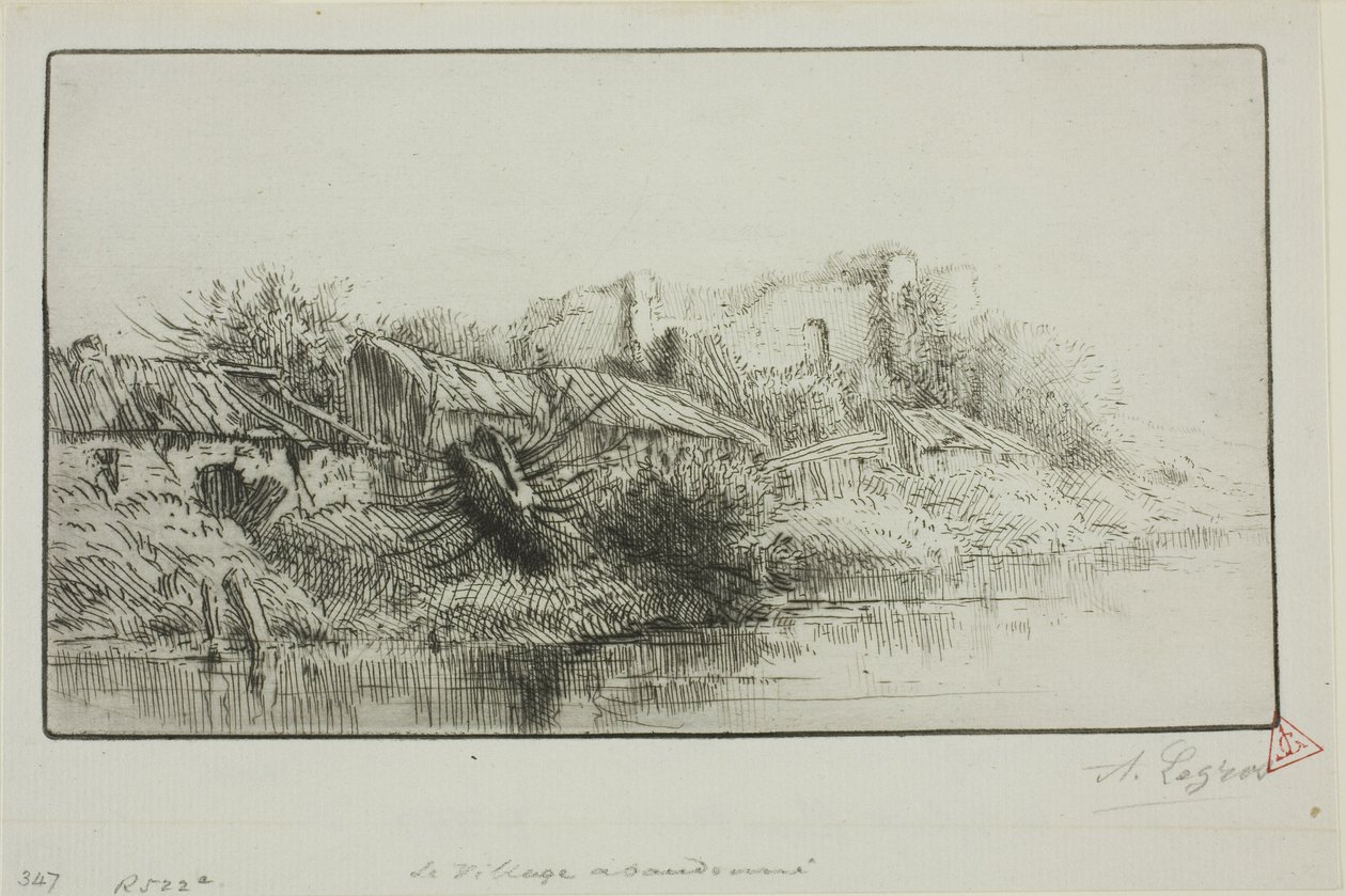Het Verlaten Dorp door Alphonse Legros