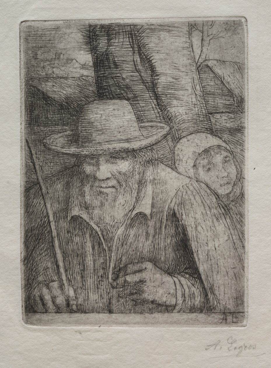 De boer door Alphonse Legros