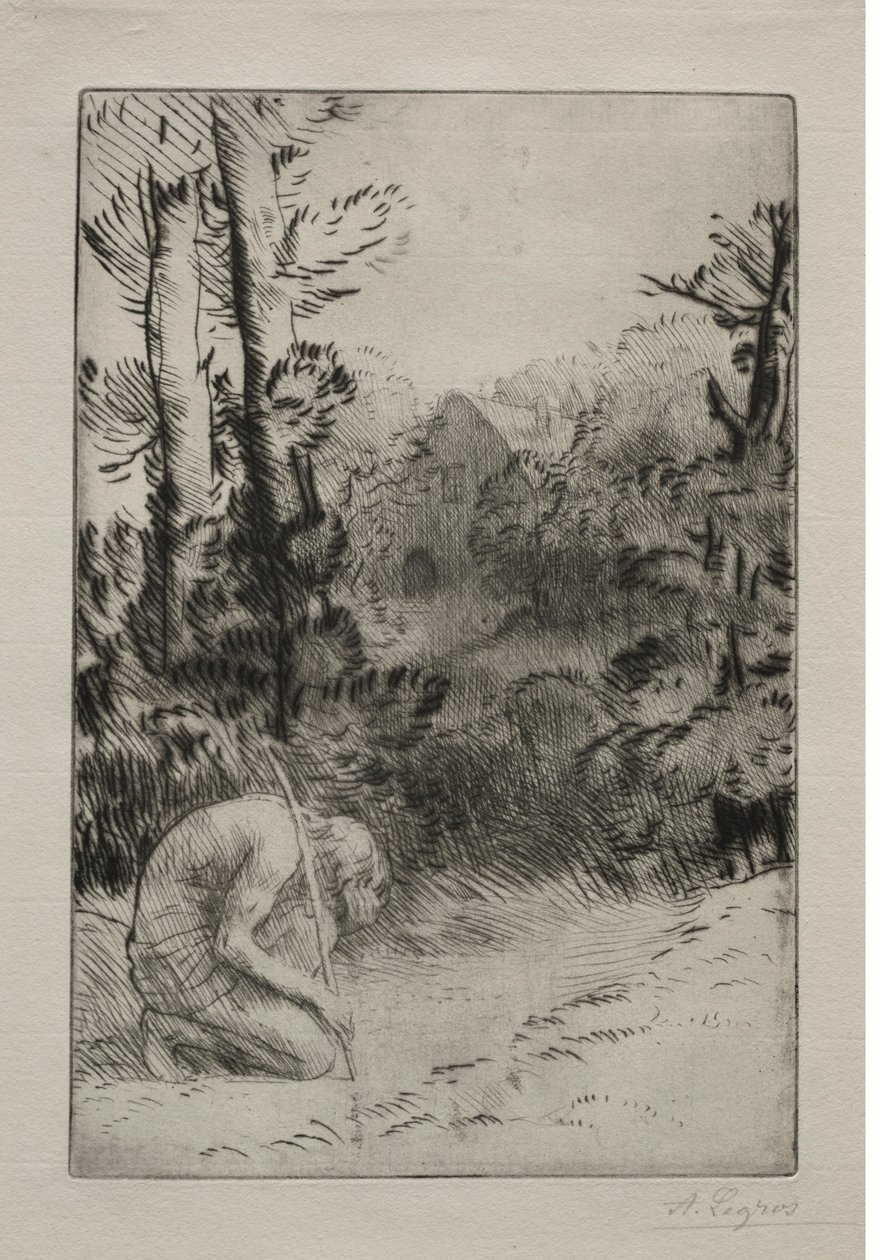 De Verloren Zoon, 2e Plaat door Alphonse Legros