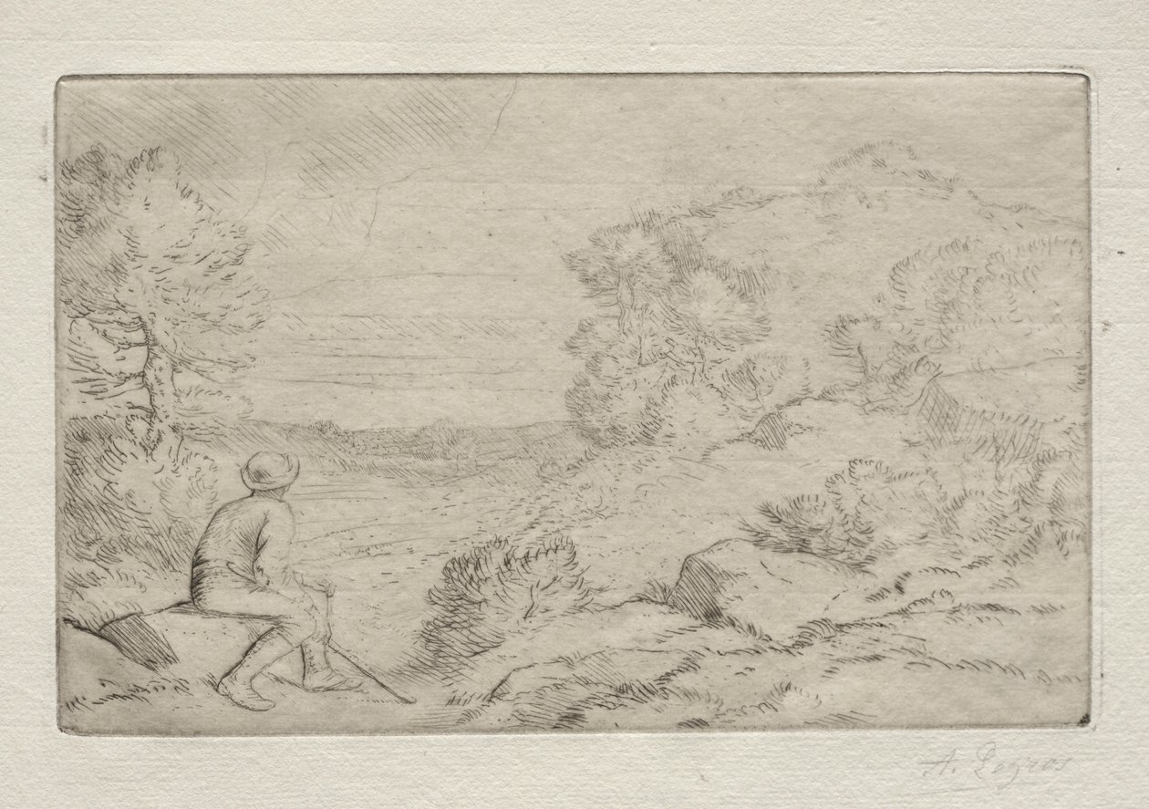 De Rotsen door Alphonse Legros