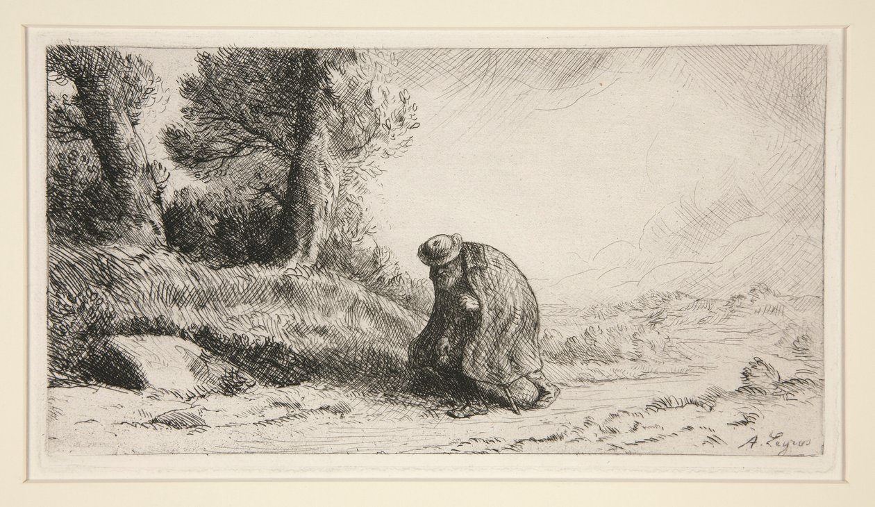 De reiziger door Alphonse Legros