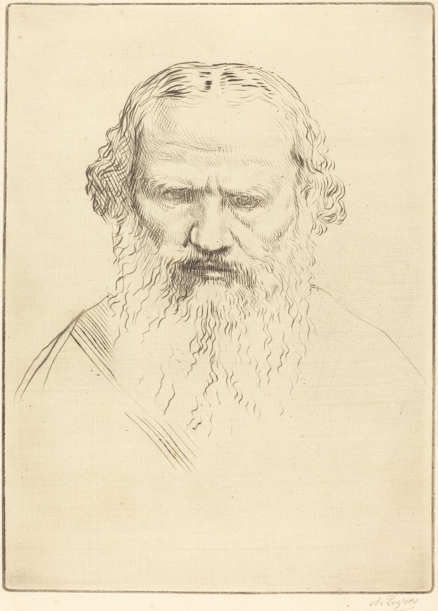 Tolstoy door Alphonse Legros