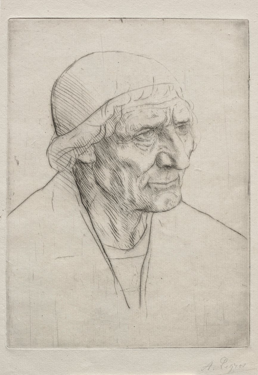 Hoofd van Zegen door Alphonse Legros