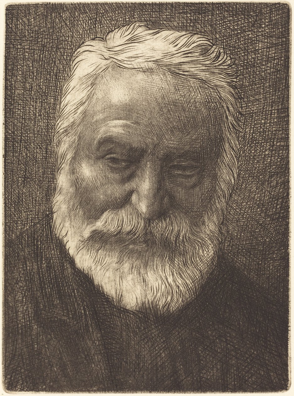 Victor Hugo, 2e plaat door Alphonse Legros