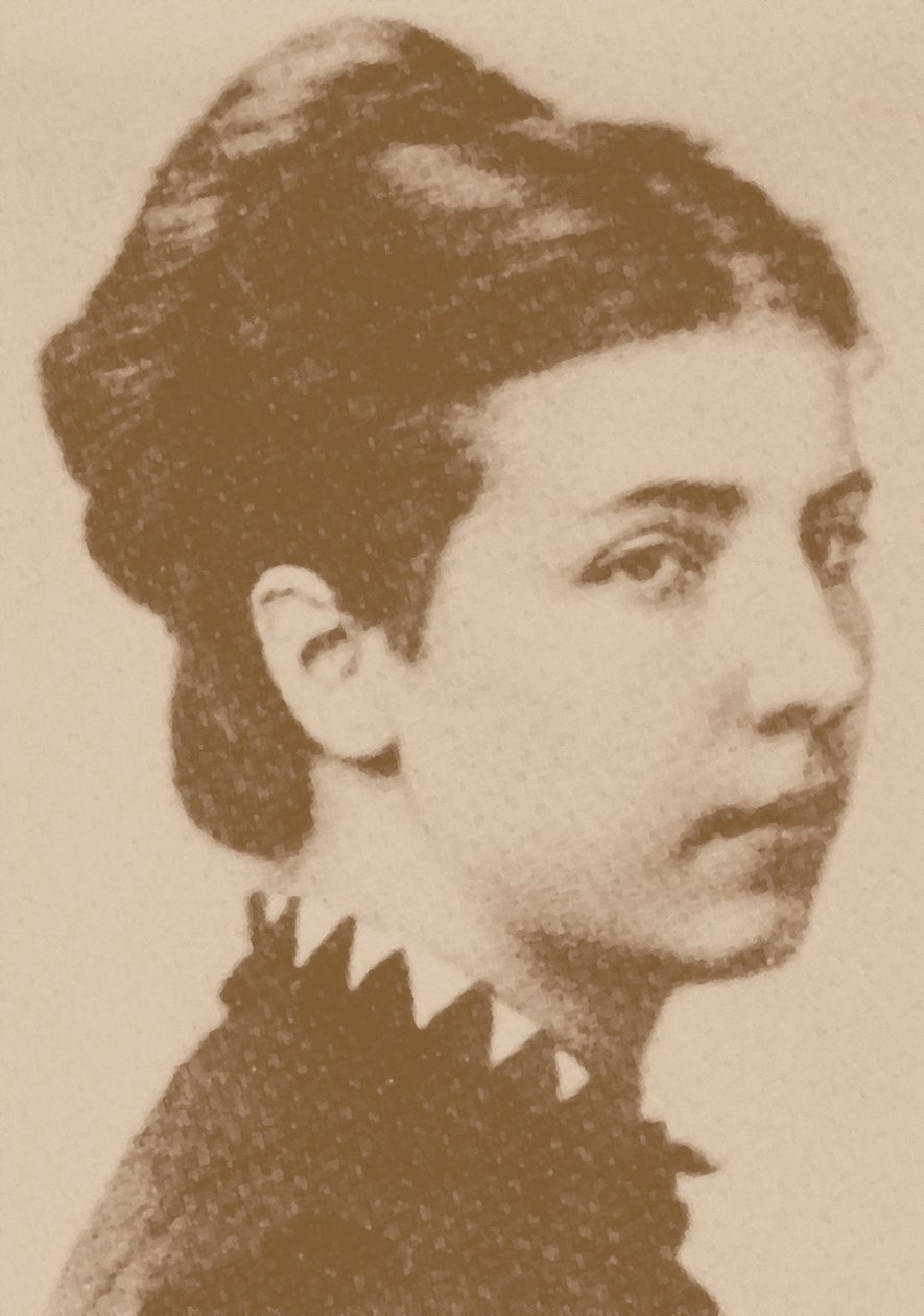 Jelisaveta Lukinichna Dmitrieva, geboren Kusheleva 1850-1918, 1871 door Alphonse Liebert