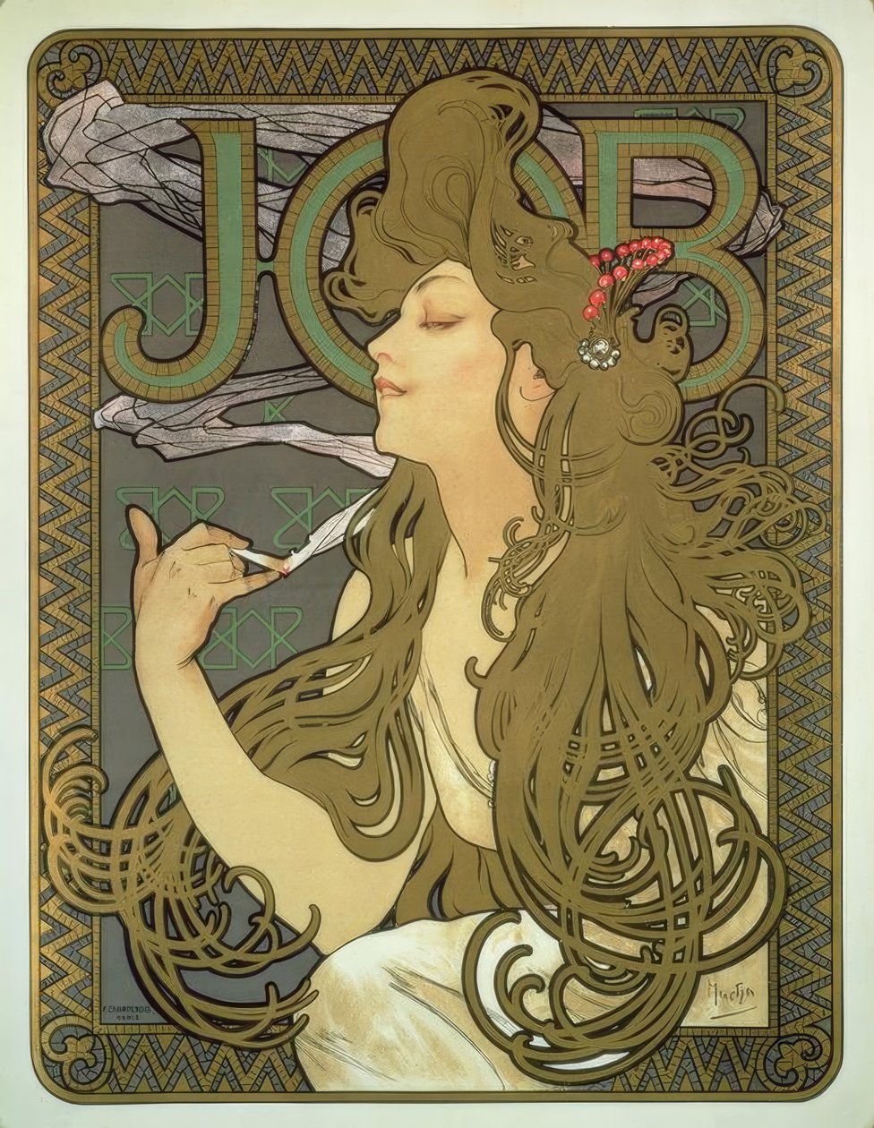 Job door Alphonse Mucha