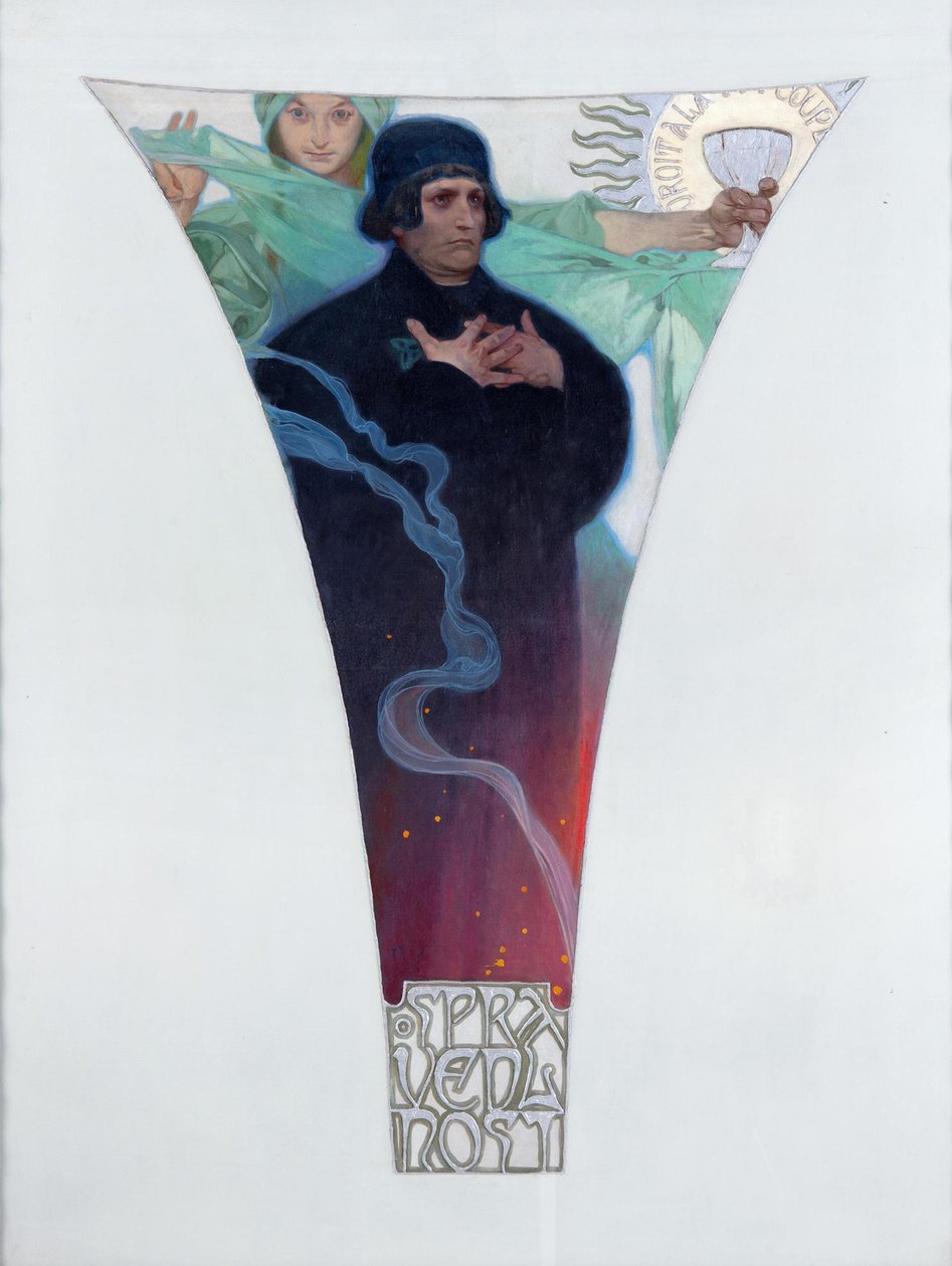John Hus, 1911 door Alphonse Mucha