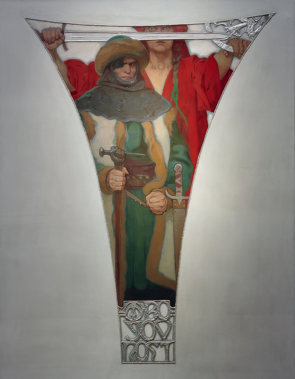 Strijdlust - Jan Ziska door Alphonse Mucha