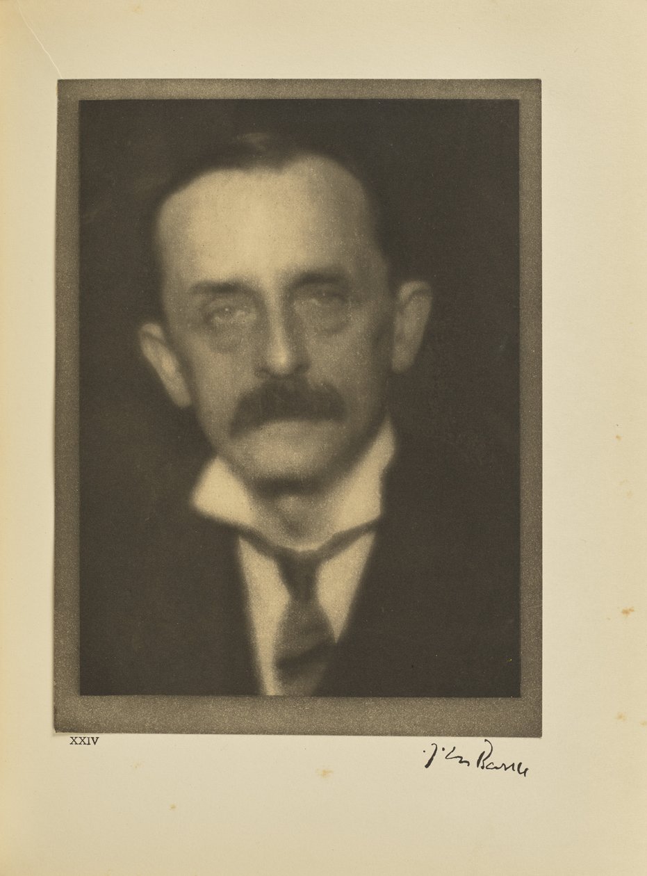 J.M.Barrie door Alvin Langdon Coburn