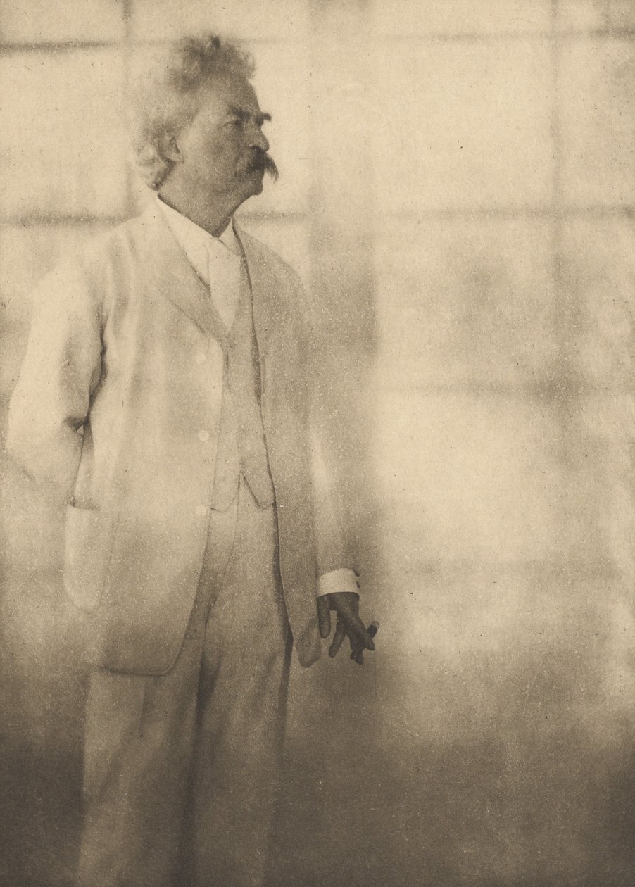 Mark Twain door Alvin Langdon Coburn