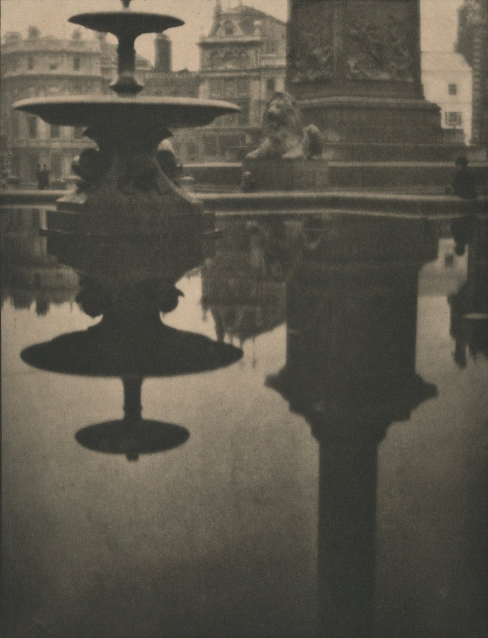 Trafalgar Square door Alvin Langdon Coburn