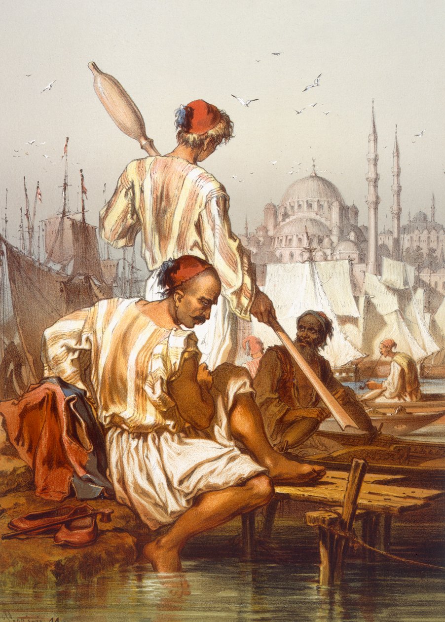 Bootmannen door Amadeo Preziosi