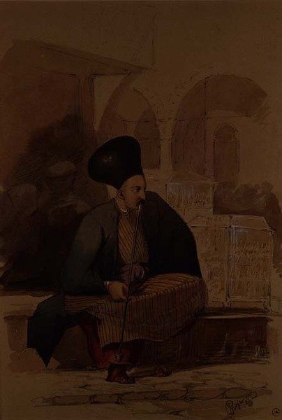 Een Armeense koopman door Amadeo Preziosi
