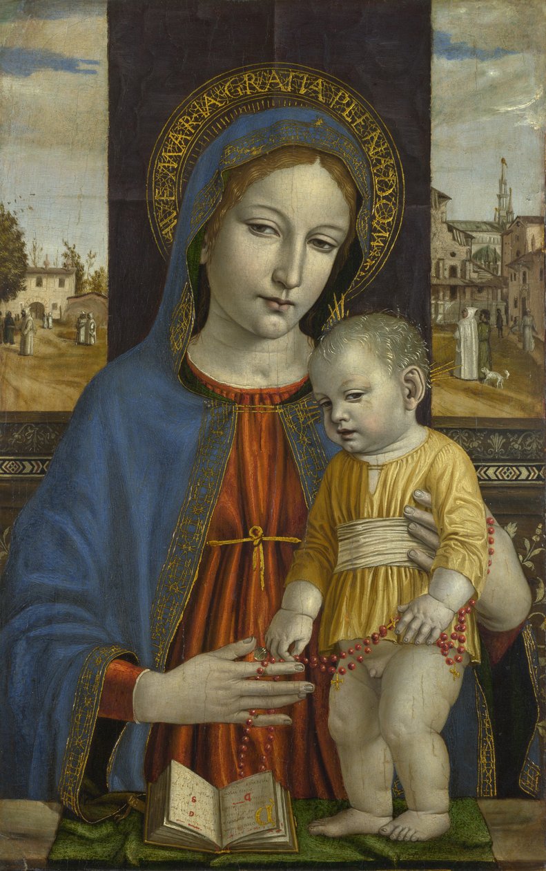 De Maagd en het Kind, ca. 1490 door Ambrogio Bergognone