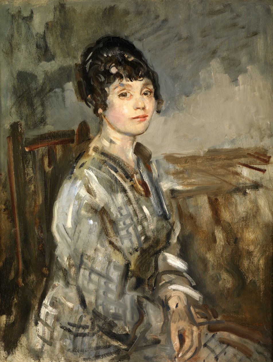 De Gouvernante, 1917 door Ambrose McEvoy