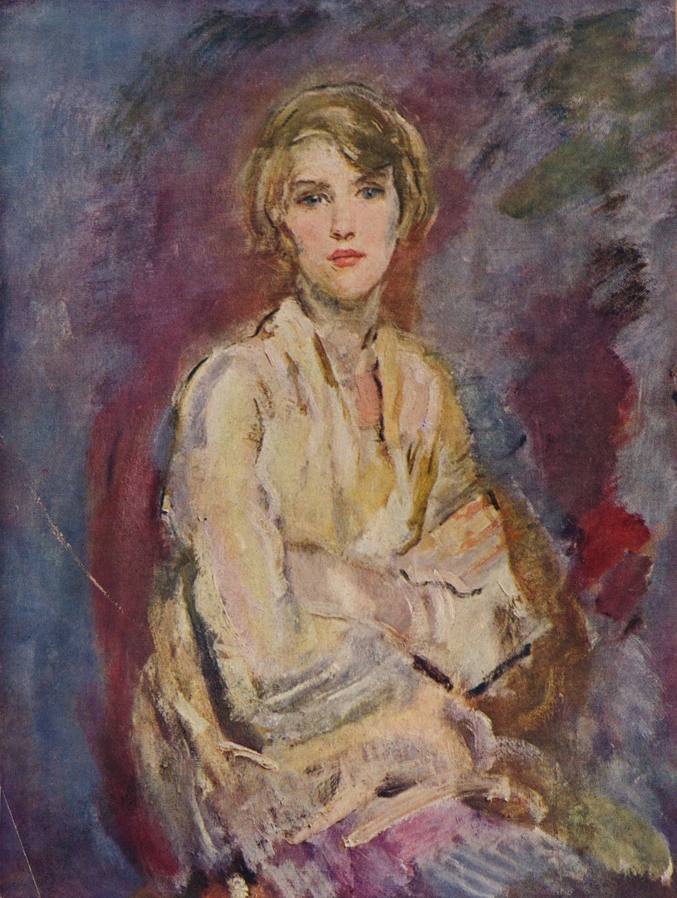 Anna, dochter van de kunstenaar, 1905 door Ambrose McEvoy