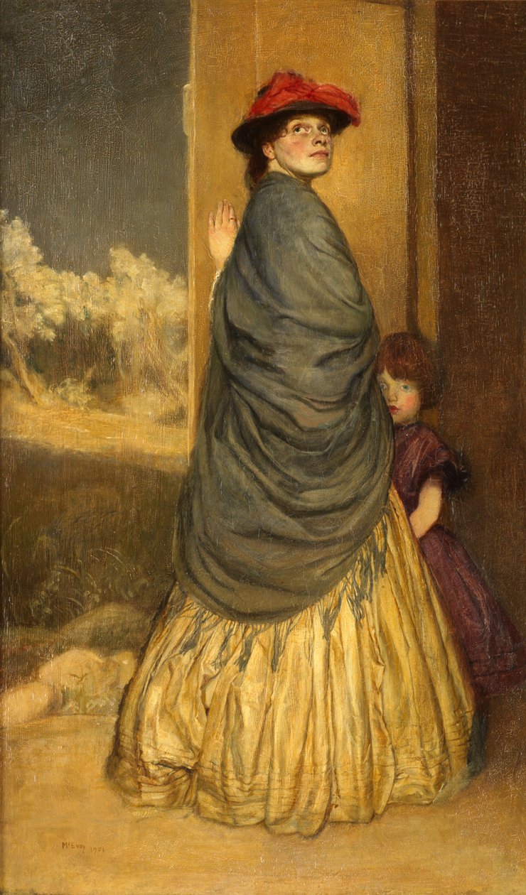 De onweersbui, 1901 door Ambrose McEvoy