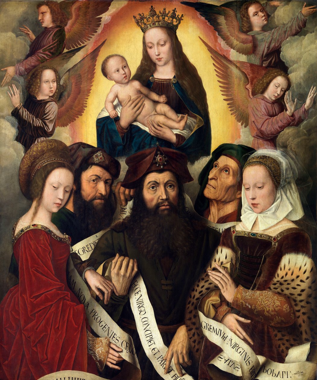 Deipara Virgo door Ambrosius Benson