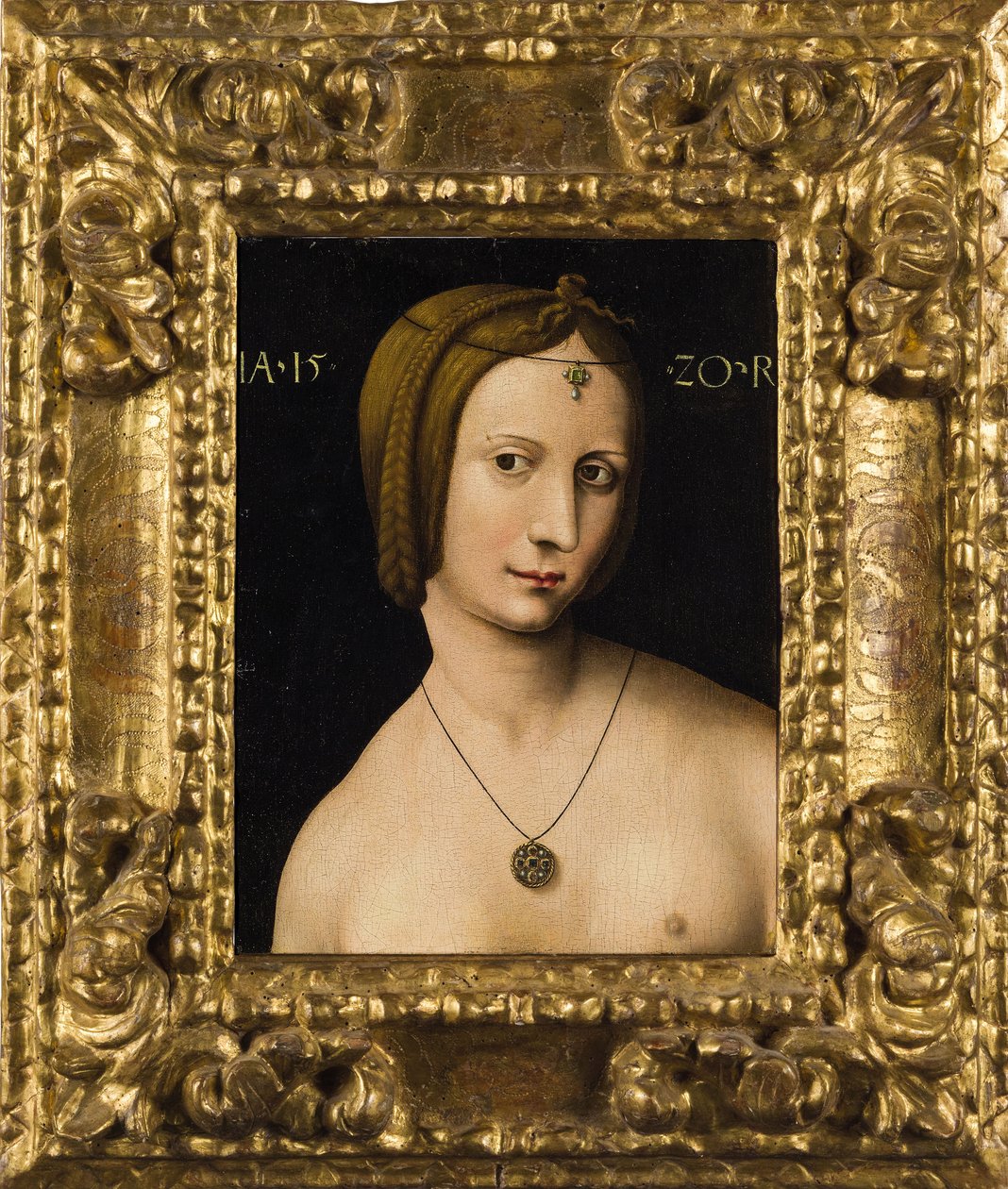 Portret van een Dame, 1520 door Ambrosius Benson