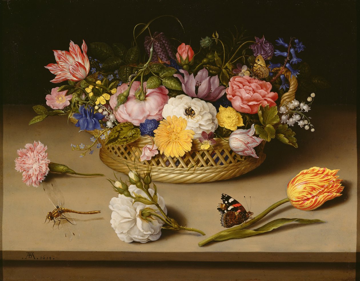Nederlands: Bloemstilleven door Ambrosius Bosschaert