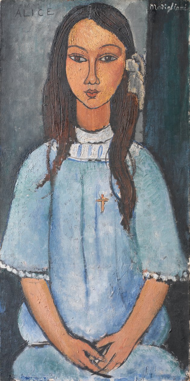 Alice, c. 1918 door Amedeo Modigliani