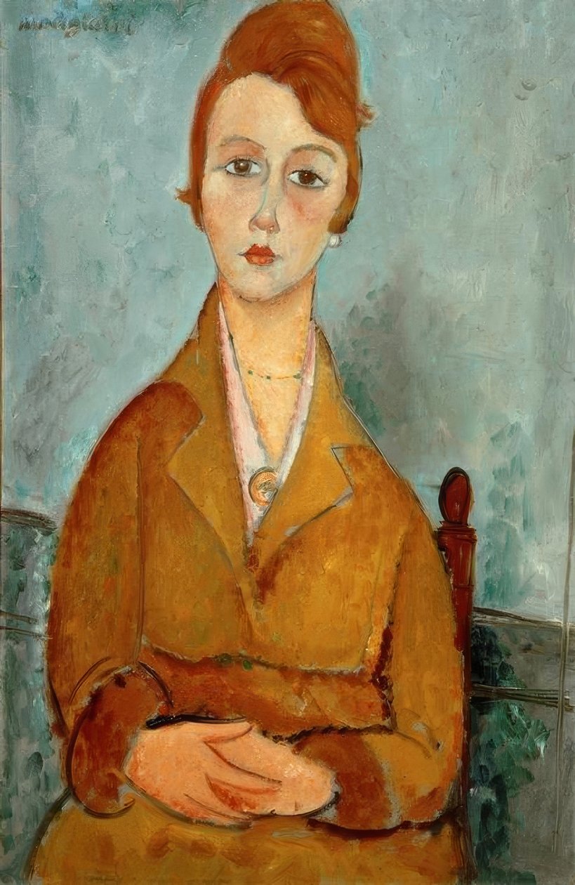 De jonge Lolotte door Amedeo Modigliani