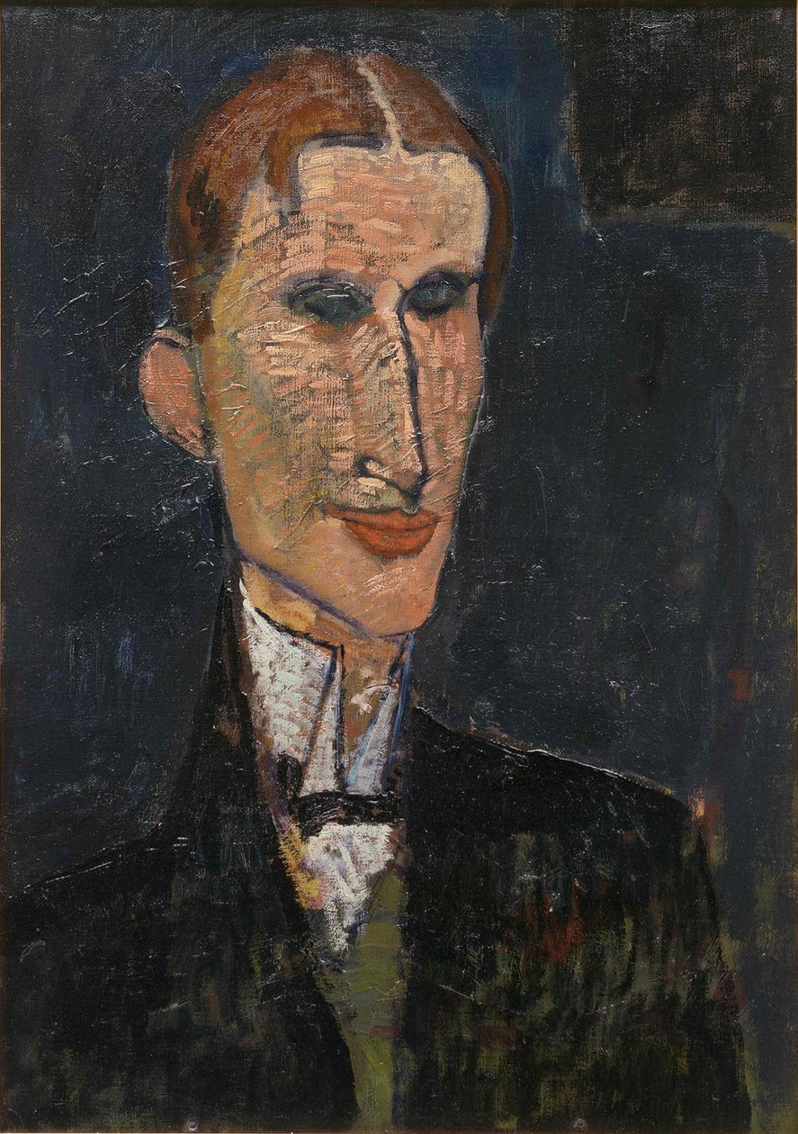 Viking Eggeling, 1916 door Amedeo Modigliani