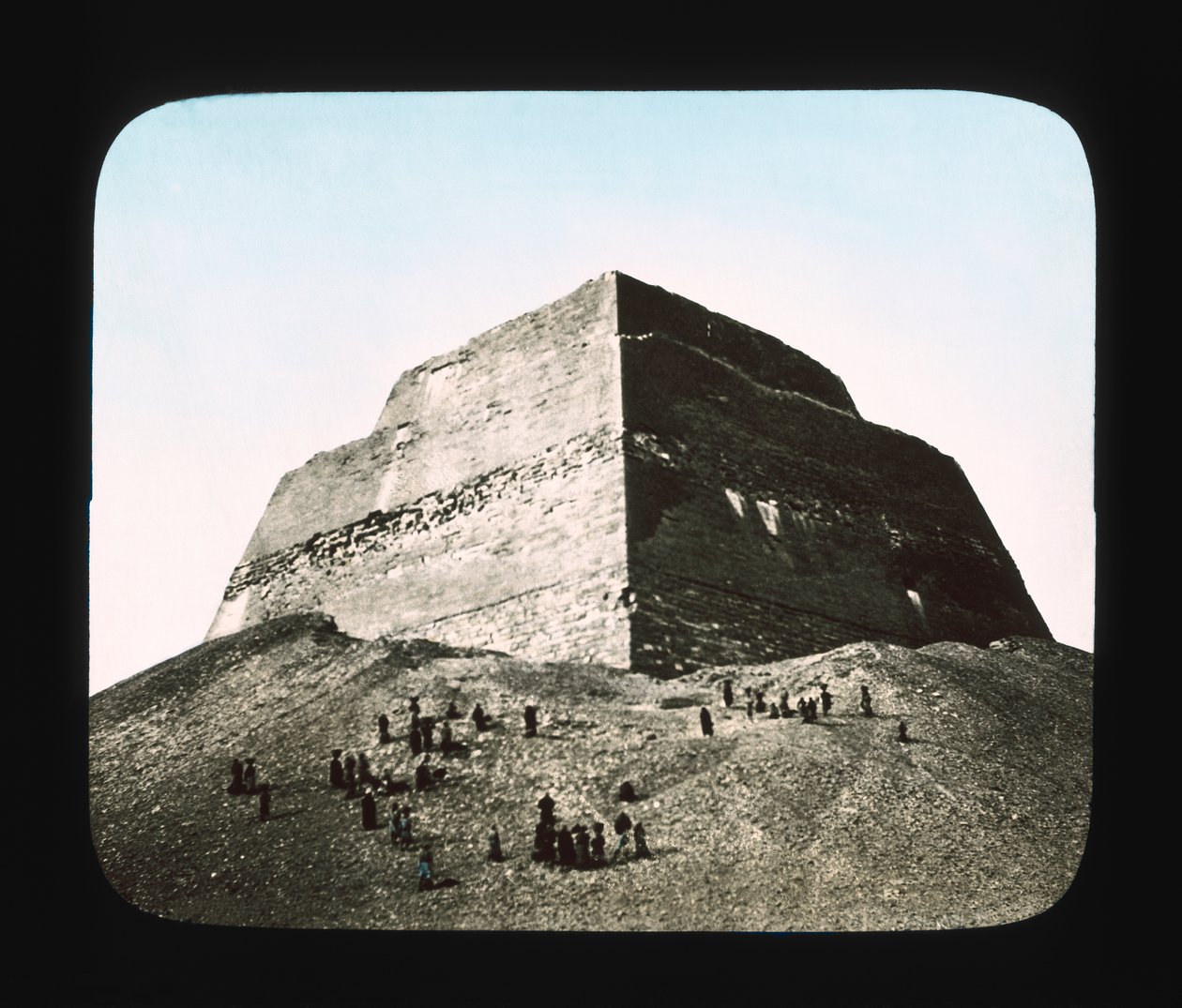 Gizeh - Tempel van Khefren door American Photographer