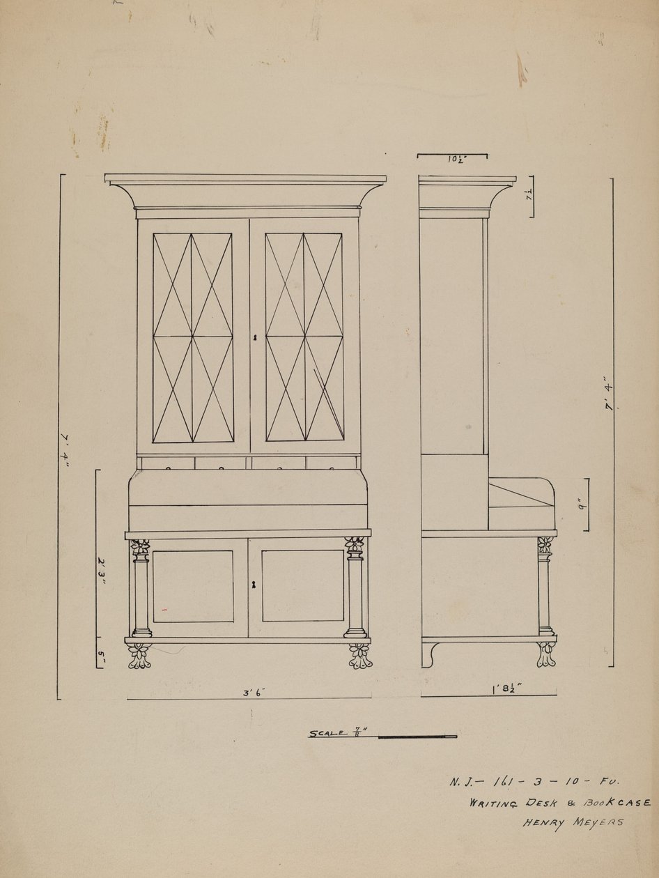 Kist door American 20th Century