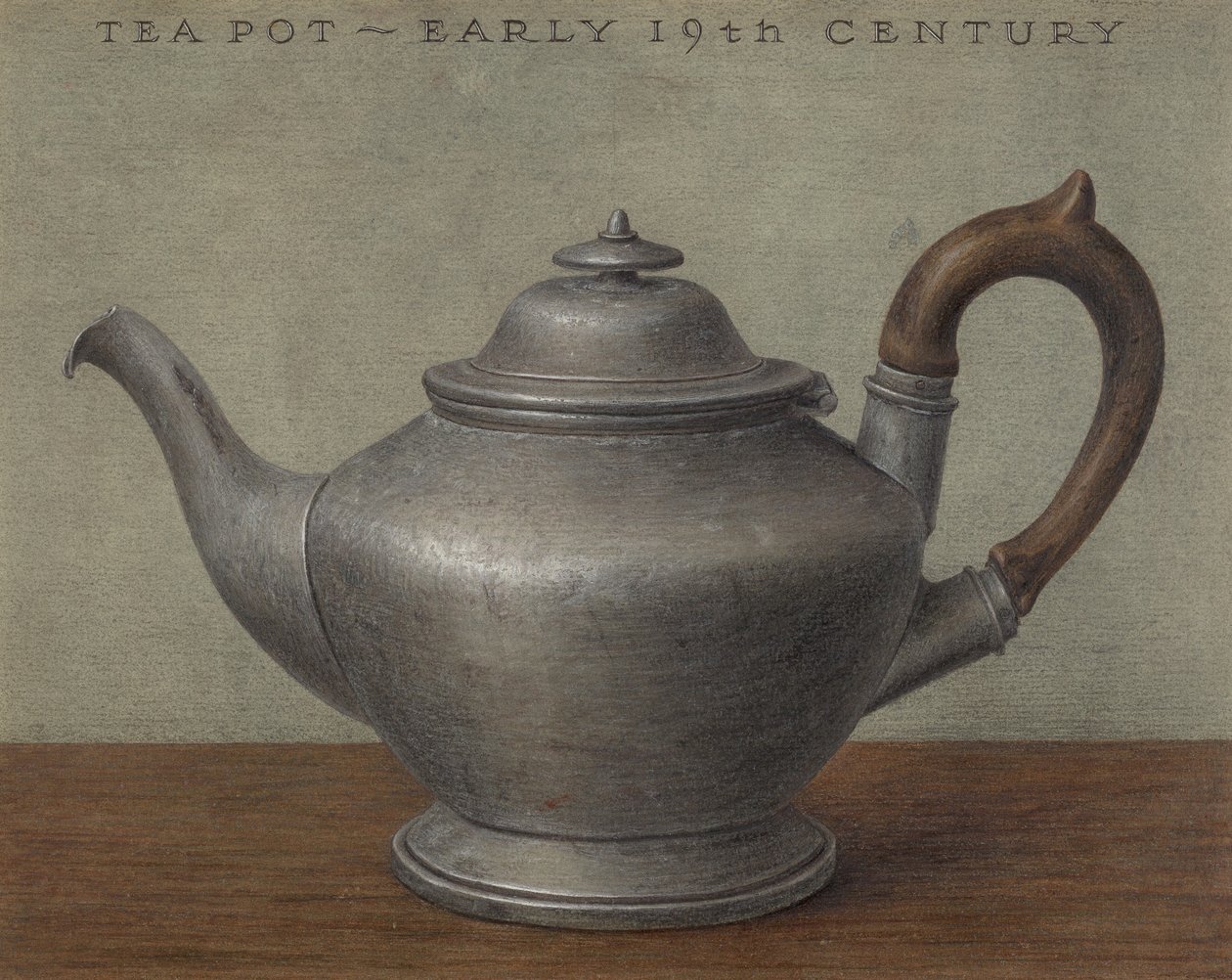 Theepot door American 20th Century