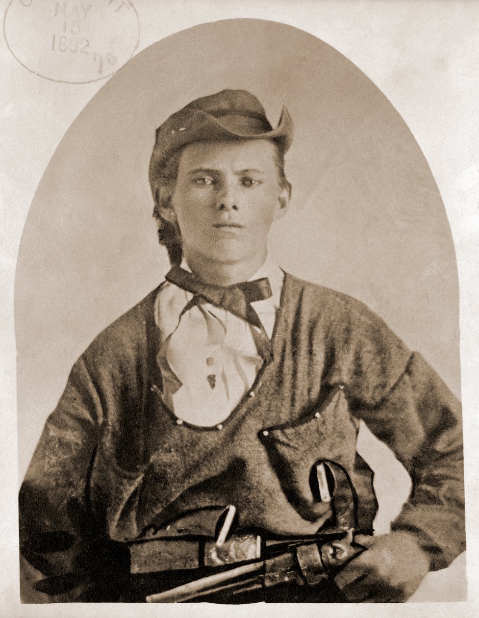 Amerikaanse Outlaw Billy the Kid door American Photographer
