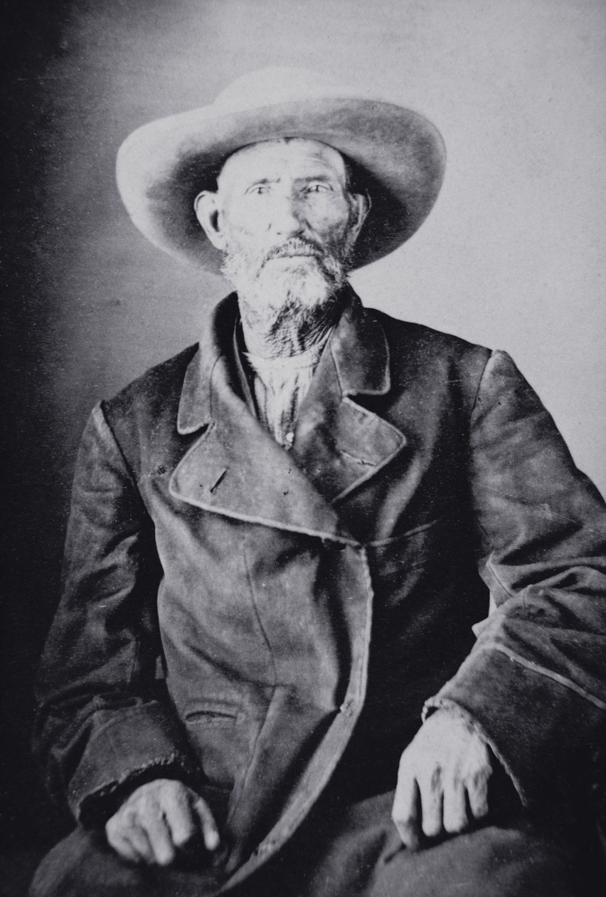 Jim Bridger (1804-81) door American Photographer