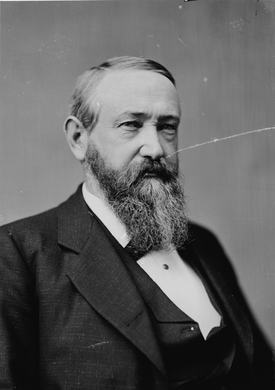 President Benjamin Harrison, ca.1870-80 door American Photographer