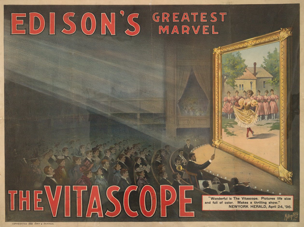 Edisons grootste wonder - De Vitascope door American School