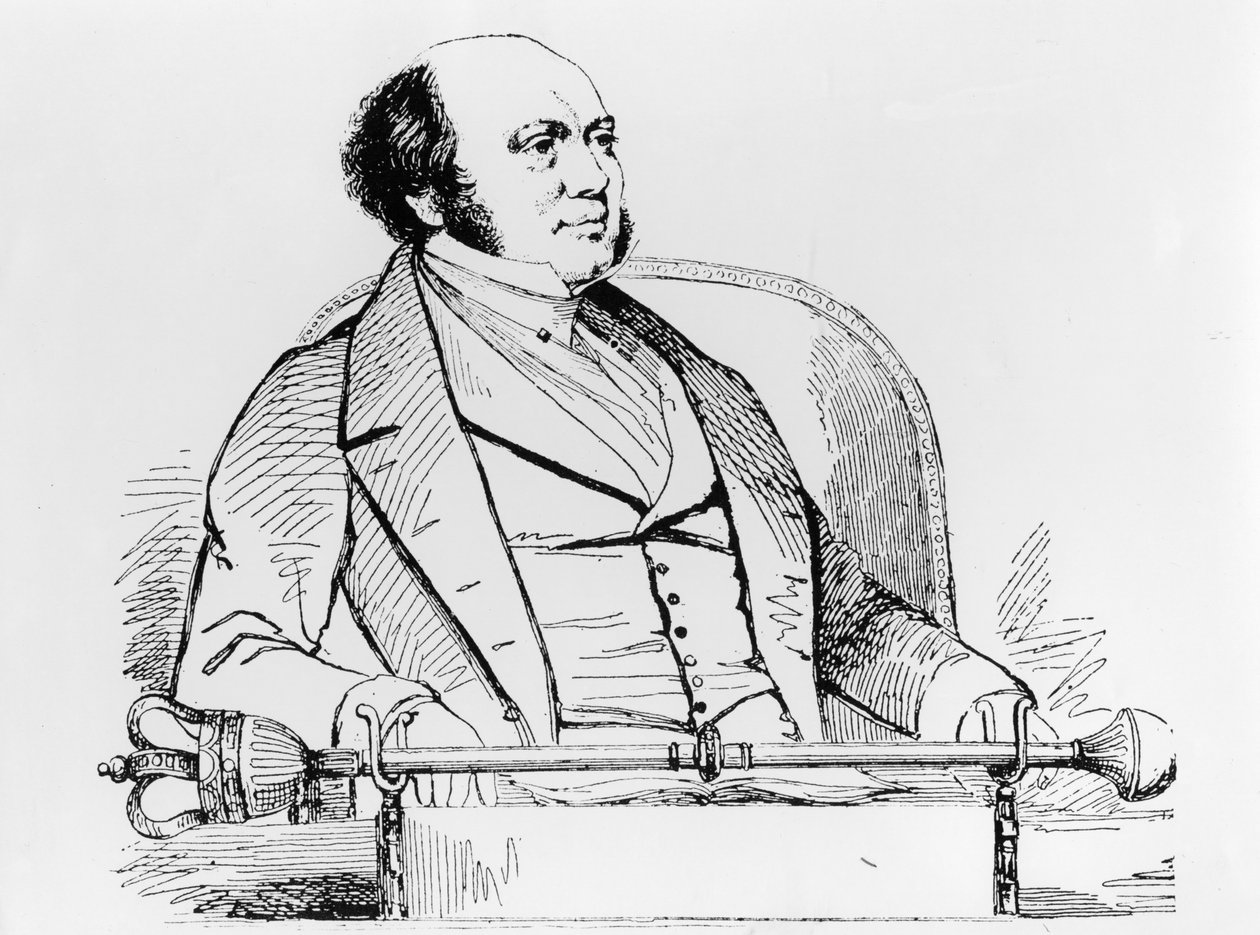 Sir William Rowan Hamilton (1805-65) door American School