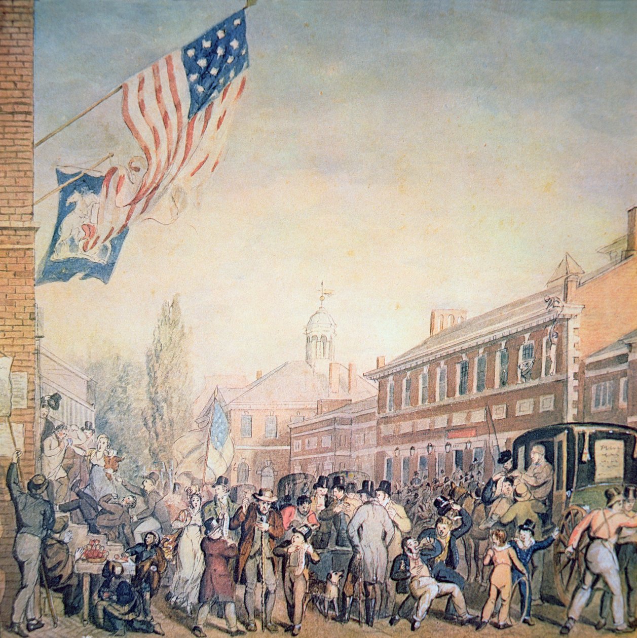 Stemmen in Philadelphia door American School