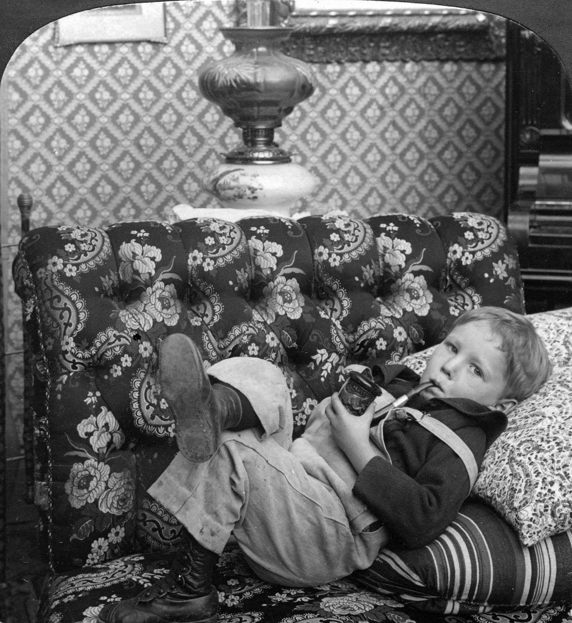 Net als papa door American Stereoscopic Company