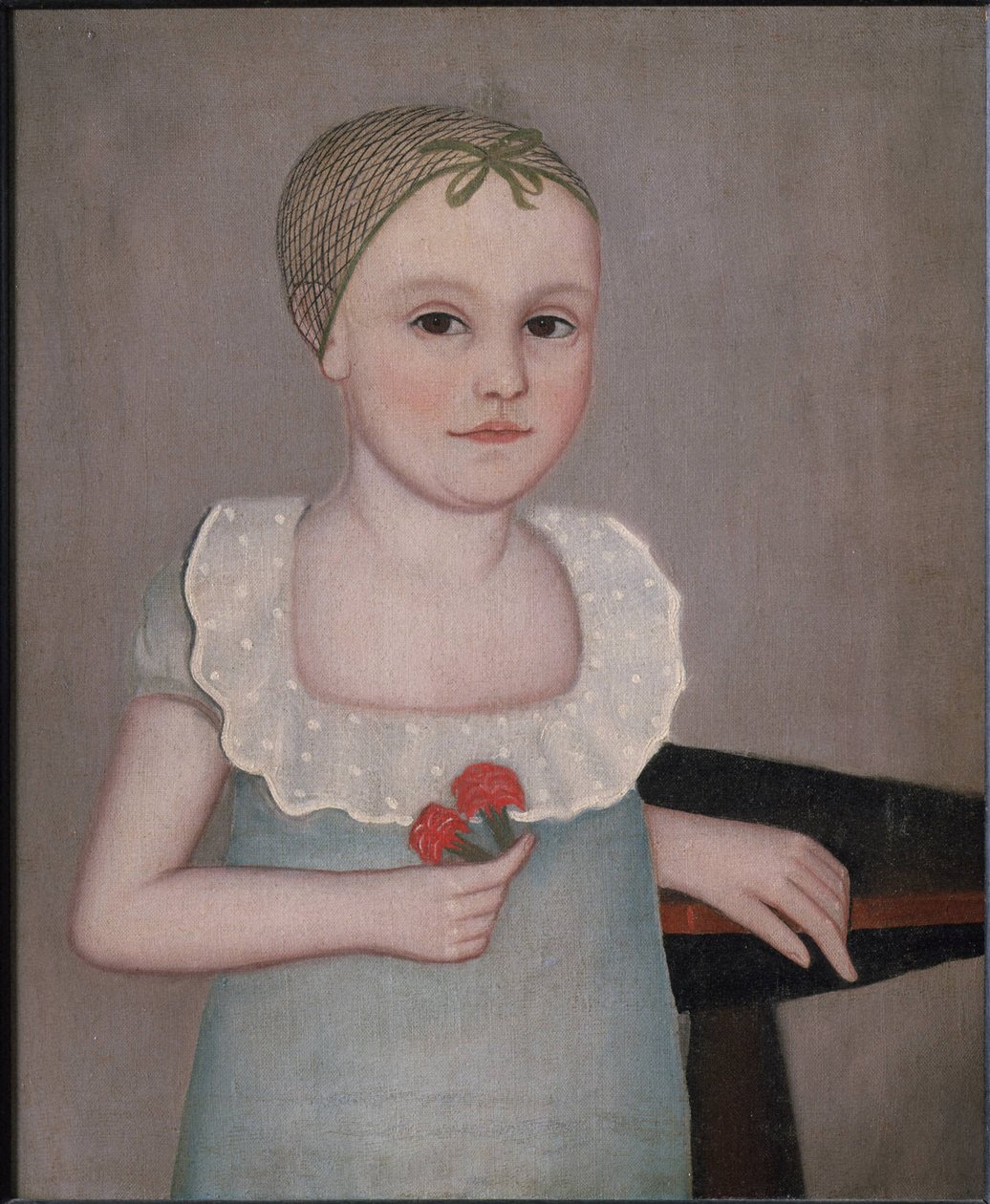 Henrietta Dorr door Ammi Phillips