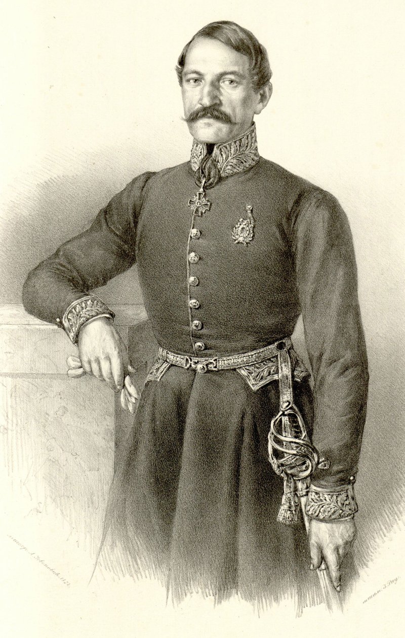 Ilija Garashanin (uitsnede) door Anastas Jovanović