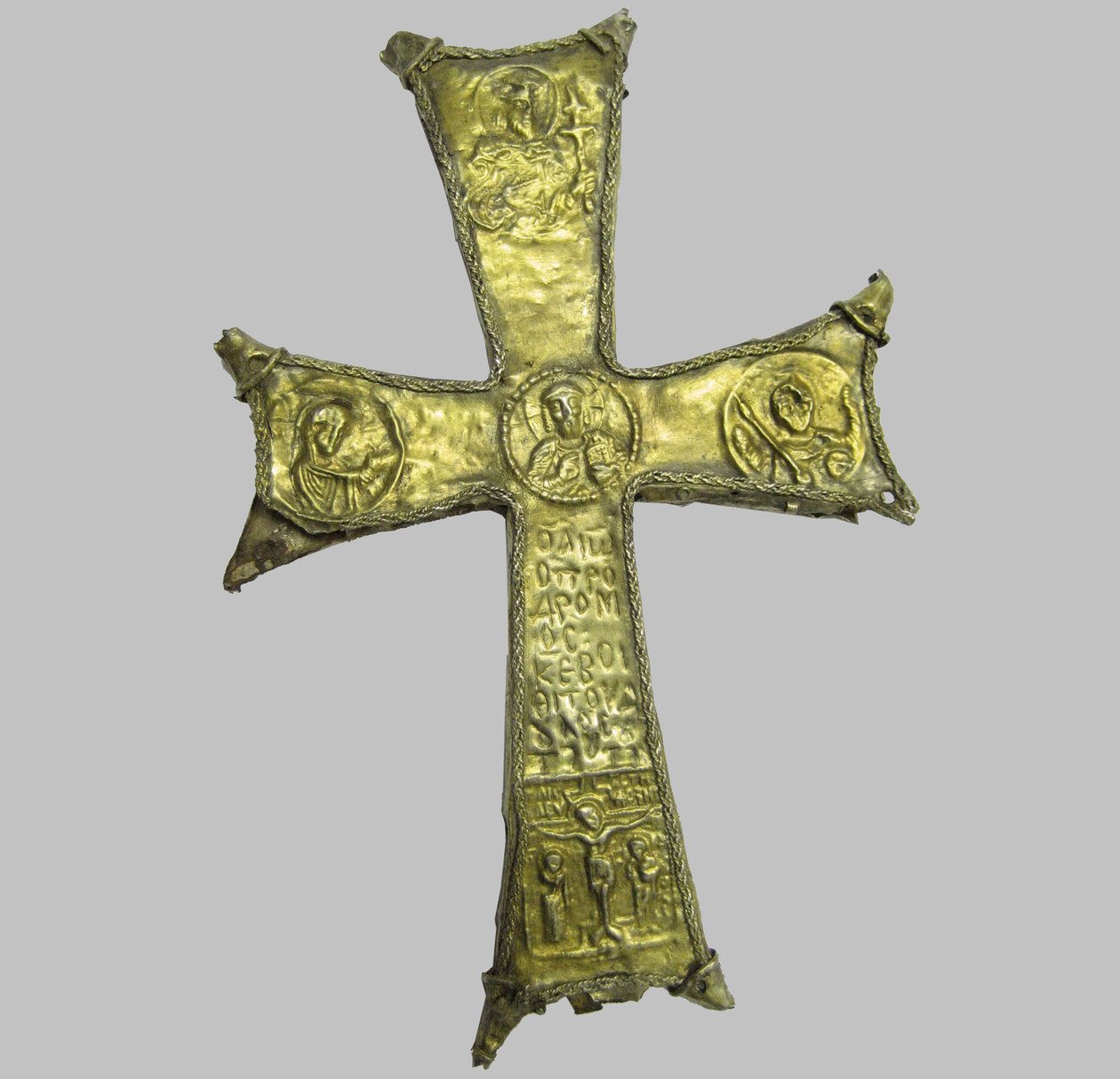 Kruis, 12e-13e eeuw door Ancient Russian Art