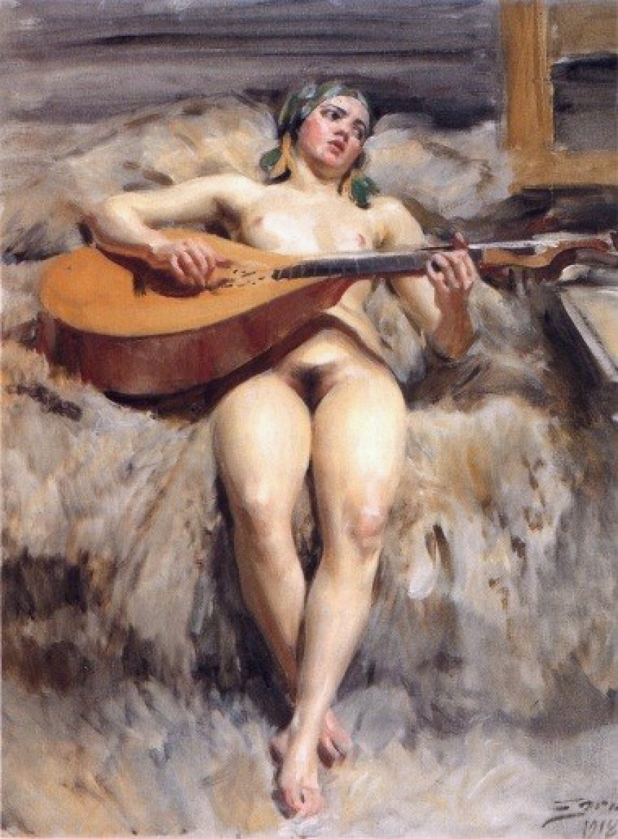 Studio Idyll door Anders Leonard Zorn