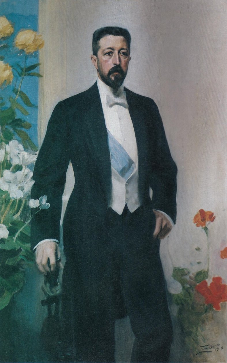 Prins Eugen, hertog van Närke door Anders Leonard Zorn