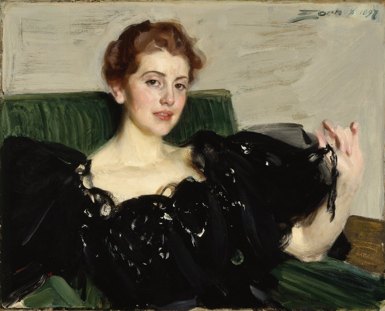 Lucy Turner Vreugde door Anders Leonard Zorn