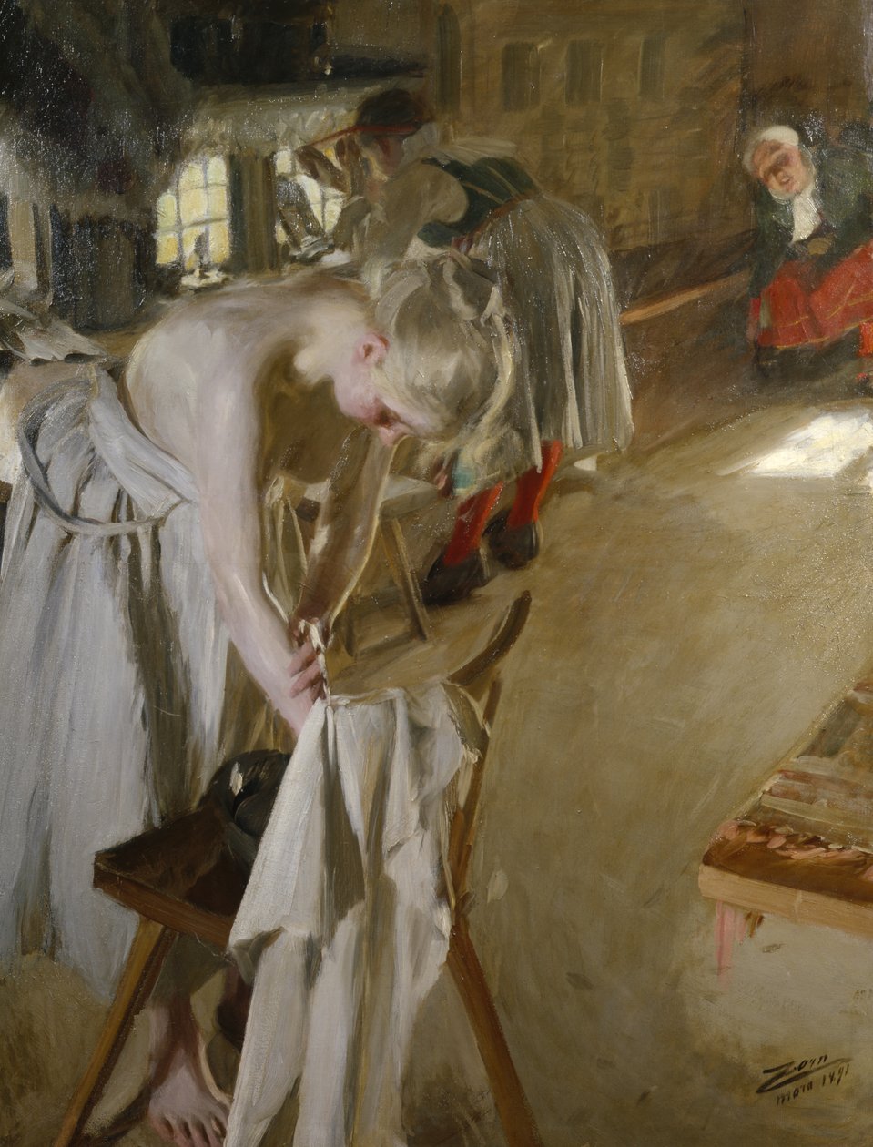 Zondagochtend door Anders Leonard Zorn