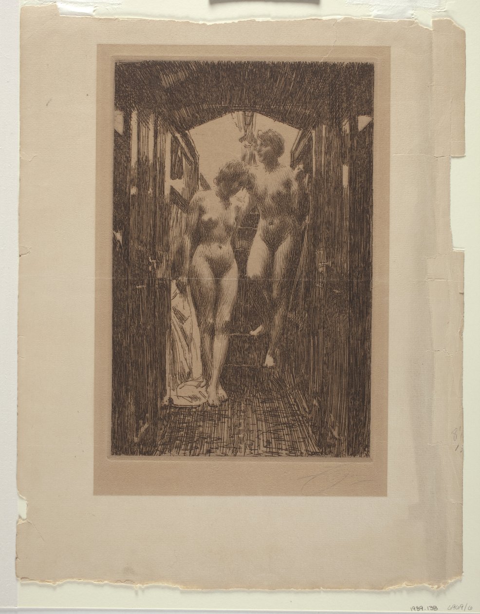 De Cubicle door Anders Leonard Zorn
